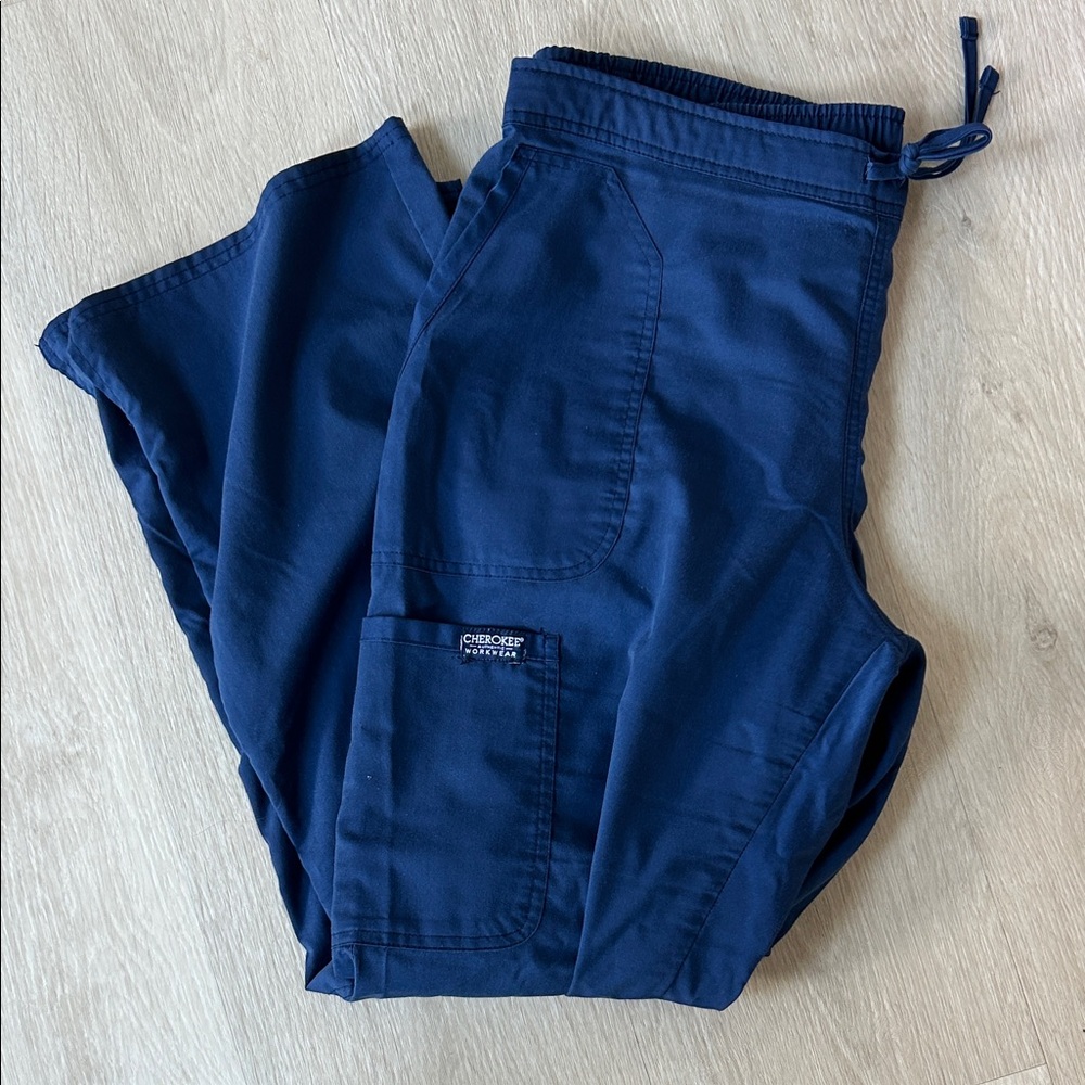 Cherokee Workwear Women's Drawstring Flare Scrub Pant